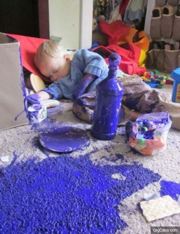 21张照片证明人类小时候还是有点可爱的。